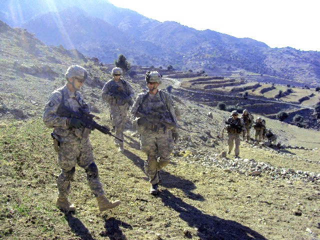 ANSF partners with TF Bastogne to rid area of insurgents