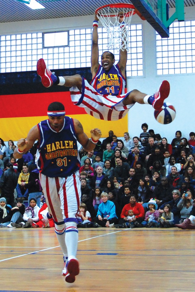 Globetrotters visit USAG Stuttgart