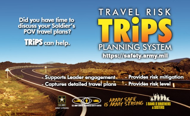 trips for troops