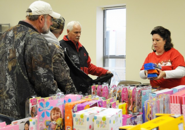 Fort Rucker employees donate $3K worth of toys