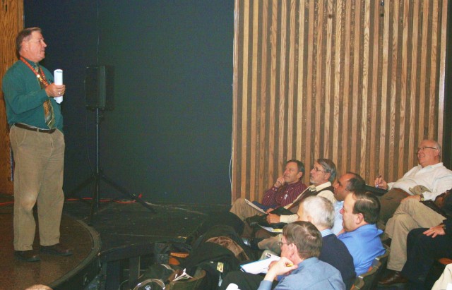 Small business owners learn about EAGLE