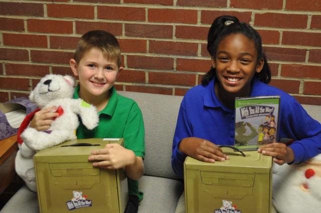 Kits help children through deployment: Barkley students receive treats