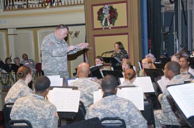 208th Reserve band performs in Newberry, SC