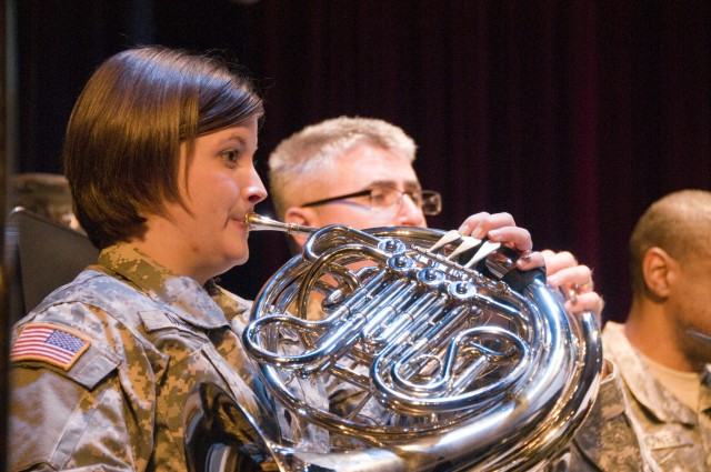 208th Reserve band performs in Newberry, SC