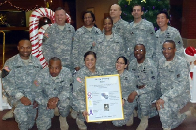 Eighth Army Surgeon Office honors troops with tree
