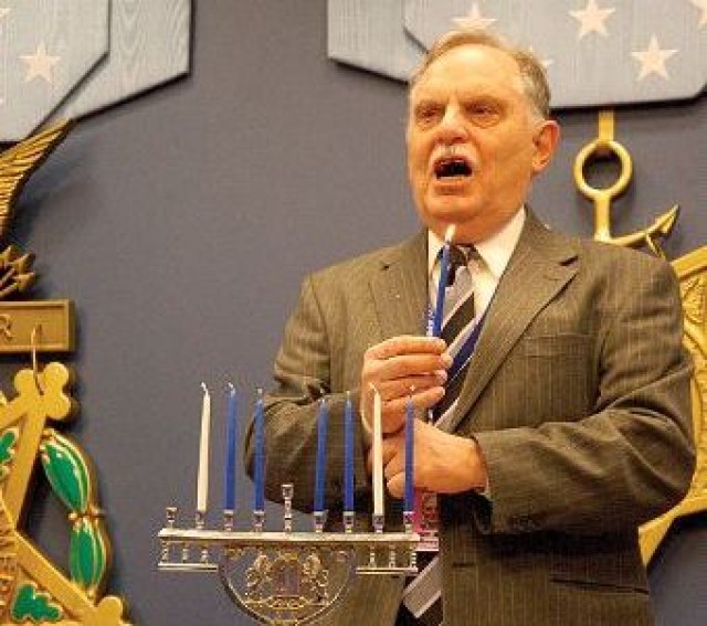 Pentagon celebrates the season of Hanukkah