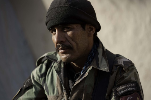 Afghan Commandos, Border Police secure explosives in joint Kandahar clearing operation