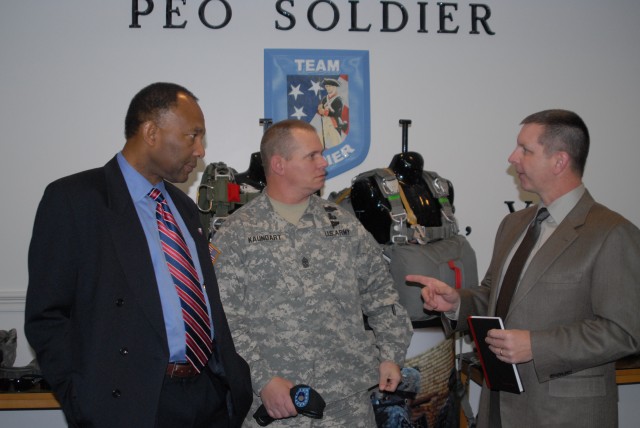 USASAC leadership visits PEO Soldier