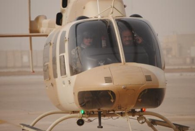 USASAC facilitates delivery of Bell 407 helicopters to Iraq