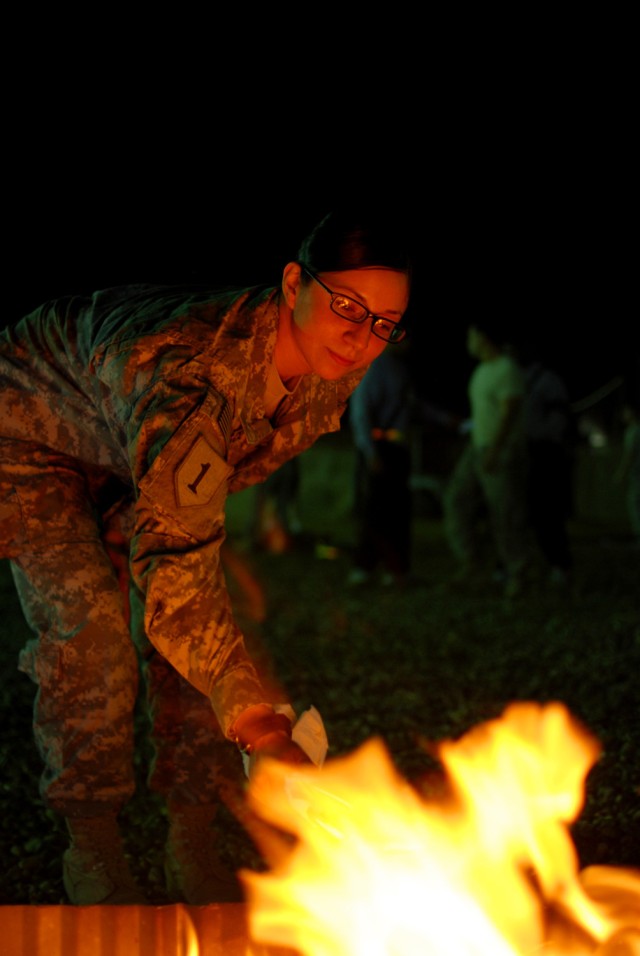 Holday party, Camp Taji, Iraq