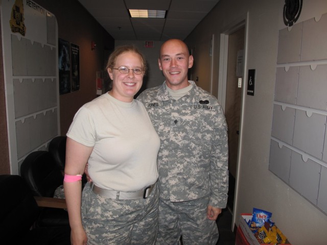 Spc Jones and husband