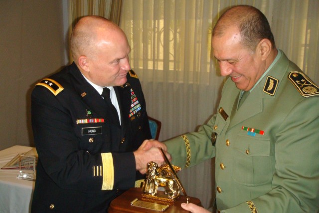 Maj. Gen. David R. Hogg visits Algeria, December 2010