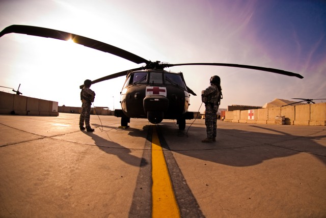 New MEDEVAC bird flies in Iraq