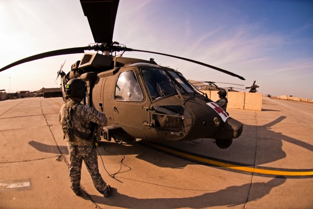 New MEDEVAC bird flies in Iraq