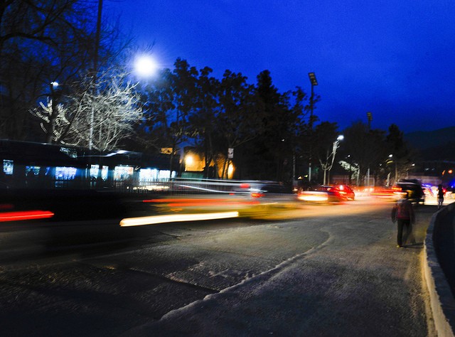 New street lights in Kabul