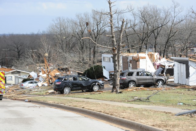 Tornado at Fort Leonard Wood