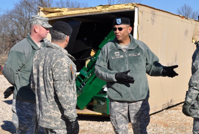 Army chief of staff visits 4th Maneuver Enhancement Brigade commander following New Years Eve tornado