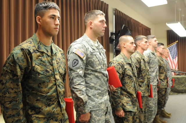 Graduates of Marine Sniper Course