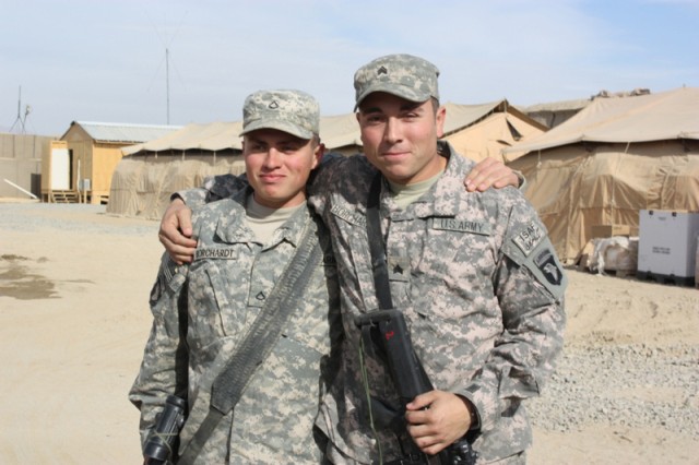 Brothers serve in Afghanistan, meet on Christmas Eve