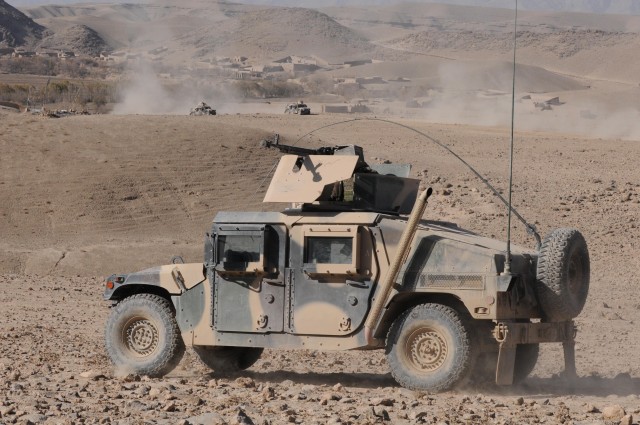 Securing an objective to establish new FOB in Tangi Valley, Afghanistan