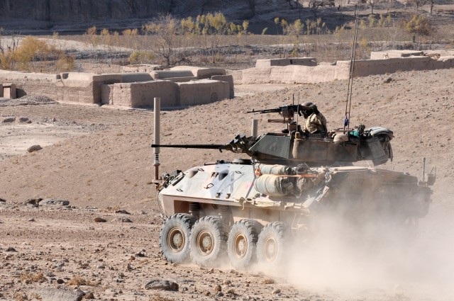 Securing an objective to establish new FOB in Tangi Valley, Afghanistan