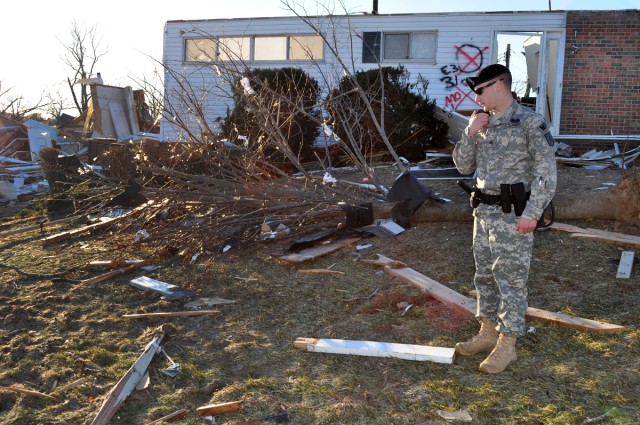 MP reports on tornado damage