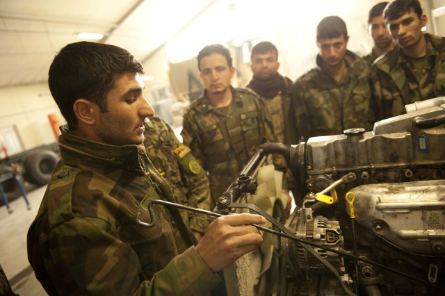 Afghan military focuses on professionalization