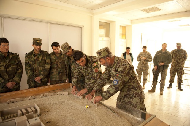 Afghan military focuses on professionalization