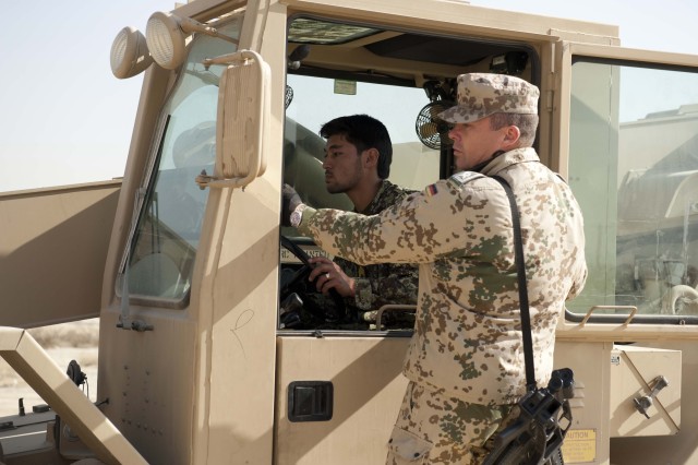 Afghan military focuses on professionalization