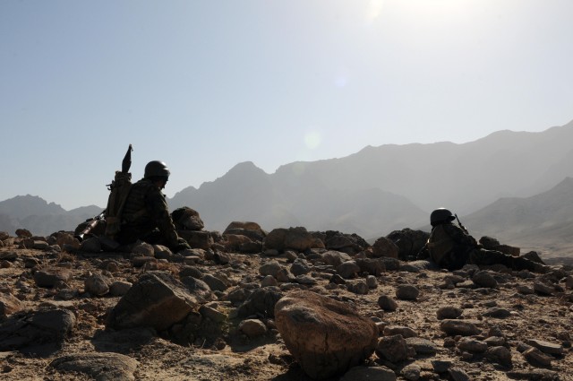 Road through the valley of the Taliban