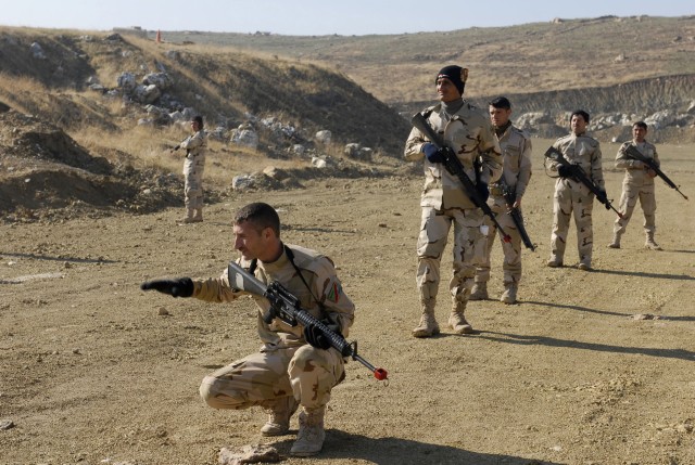 Cavalry Soldiers help train Iraqi Army