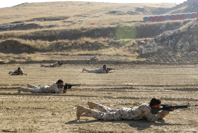 Cavalry Soldiers help train Iraqi Army