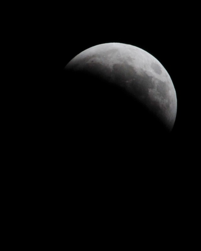 Moon shadow