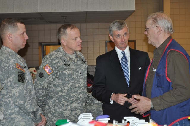 Secretary of the Army views Fort Leonard Wood tornado damages firsthand