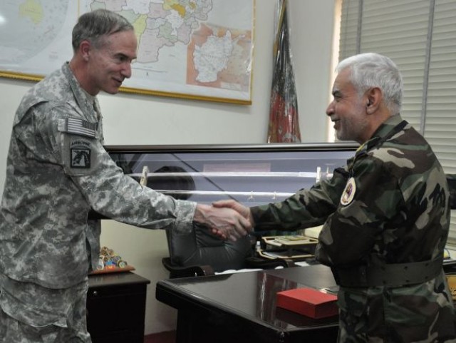 West Point signs agreement with Afghan Army