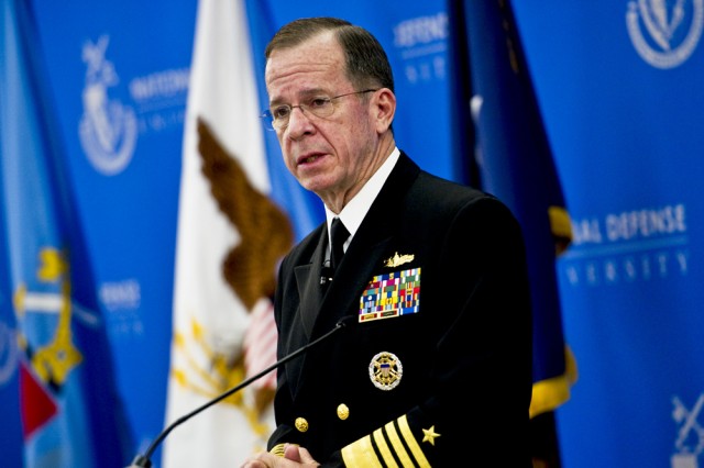 Mullen at National Defense University Conference