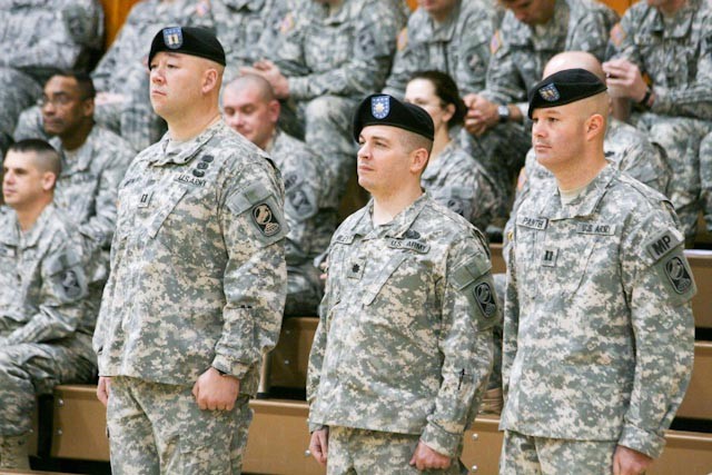 49th Missile Defense Battalion, Military Police Change of Command