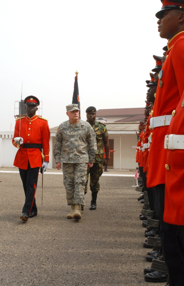 U.S. Army Africa Commander, Maj. Gen. David R. Hogg, visits Ghana, Togo and Benin