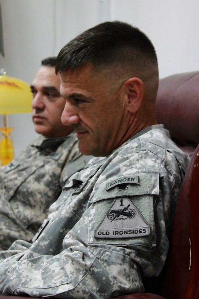 Calvert brothers bond over history while serving in Iraq