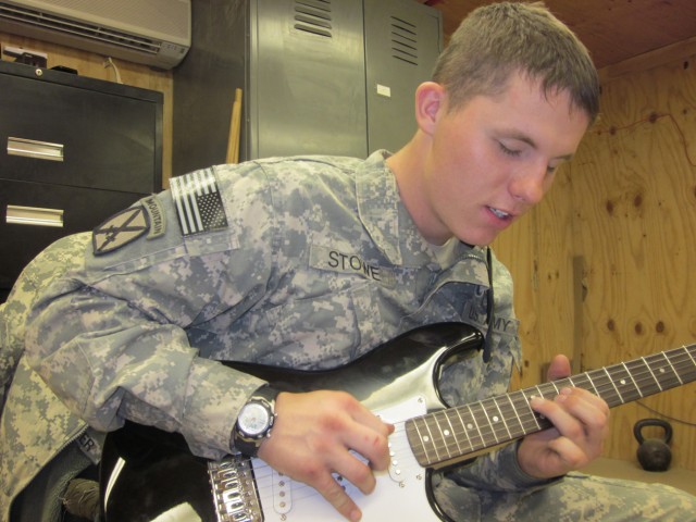 Deployed Soldier prepares for record deal while in Afghanistan