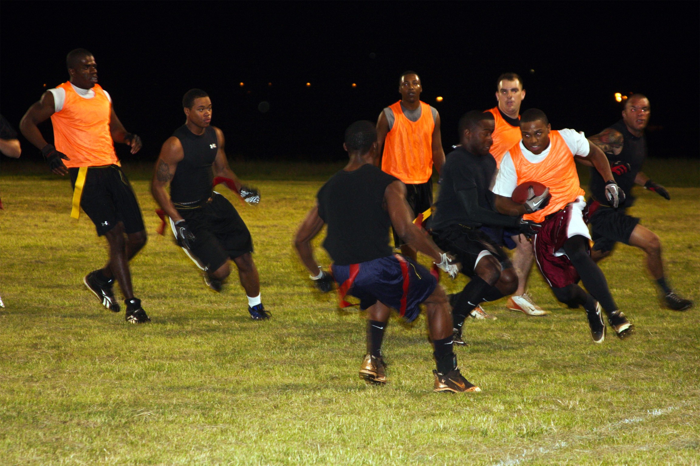 Flag Star Football