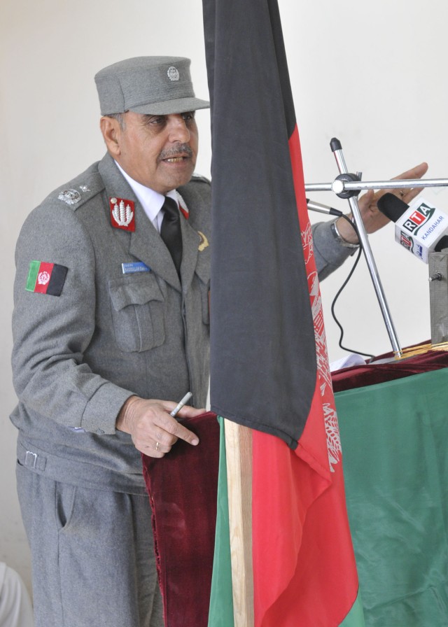 Afghan National Police recruits graduate from NATO taught course