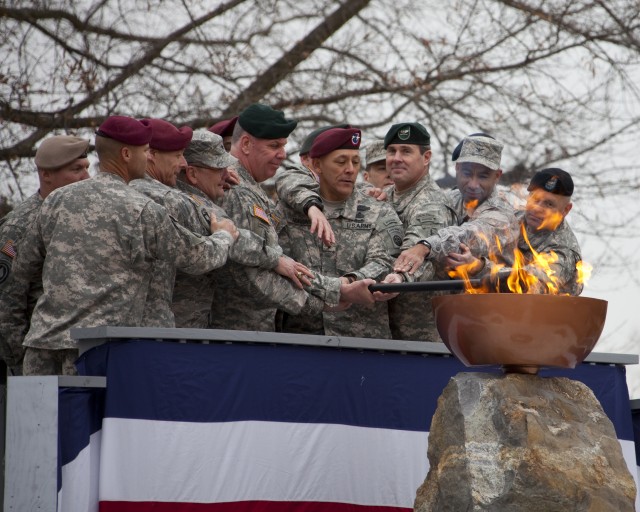 Fort Bragg lights flame to honor lives lost