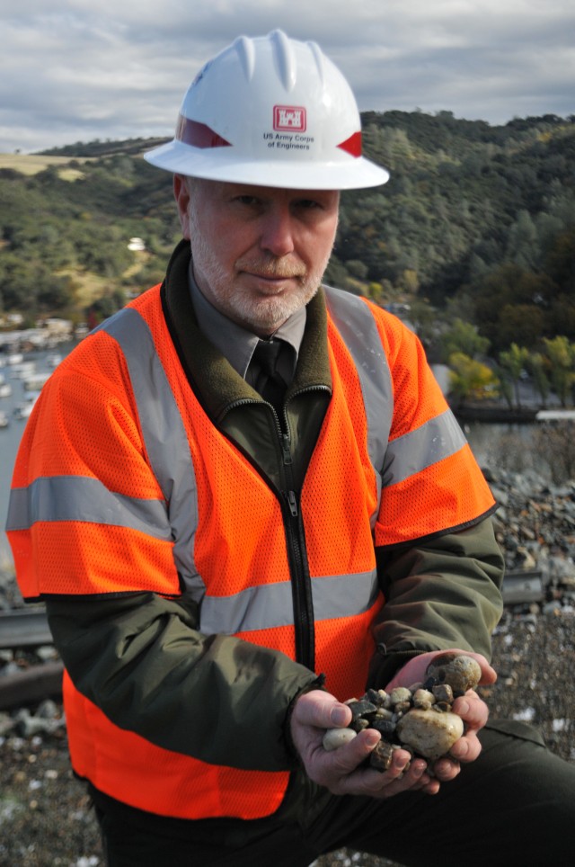 Gravel for salmon restoration