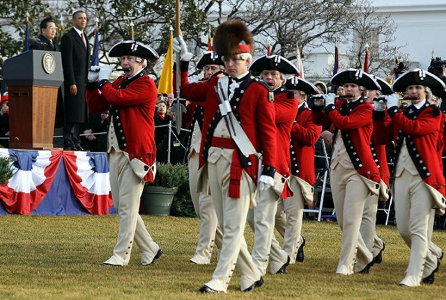 Old Guard supports Chinese President\&#039;s Arrival