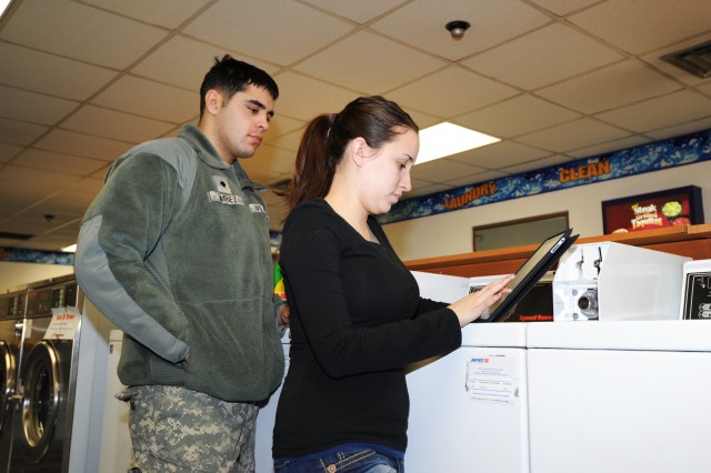 Exchange, garrison bring Laundromat customers Wi-Fi