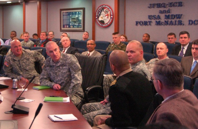 Army G-3 Briefed on National Capital Region Defense Capabilities