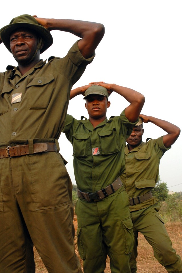 Maj. Gen. David R. Hogg meets senior leaders in Ghana, Togo, Benin