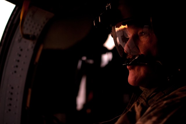 Michigan National Guard aviators keep an eye out over Iraq