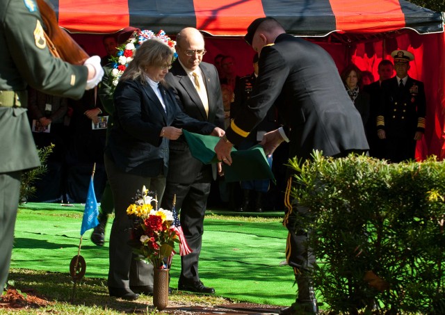 Staff Sgt. Robert Miller Medal of Honor Headstone Ceremony